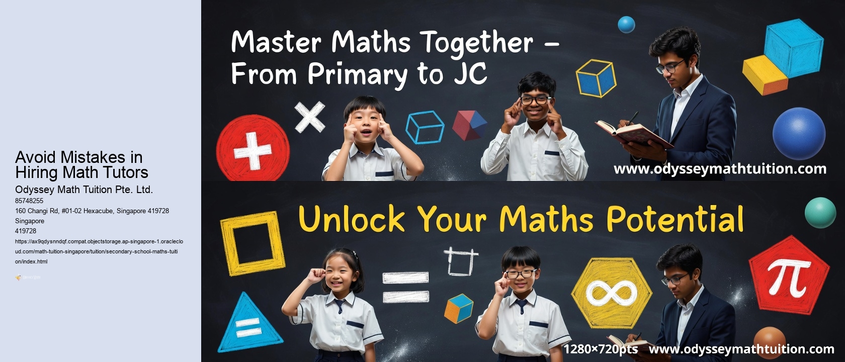 Avoid Mistakes in Hiring Math Tutors