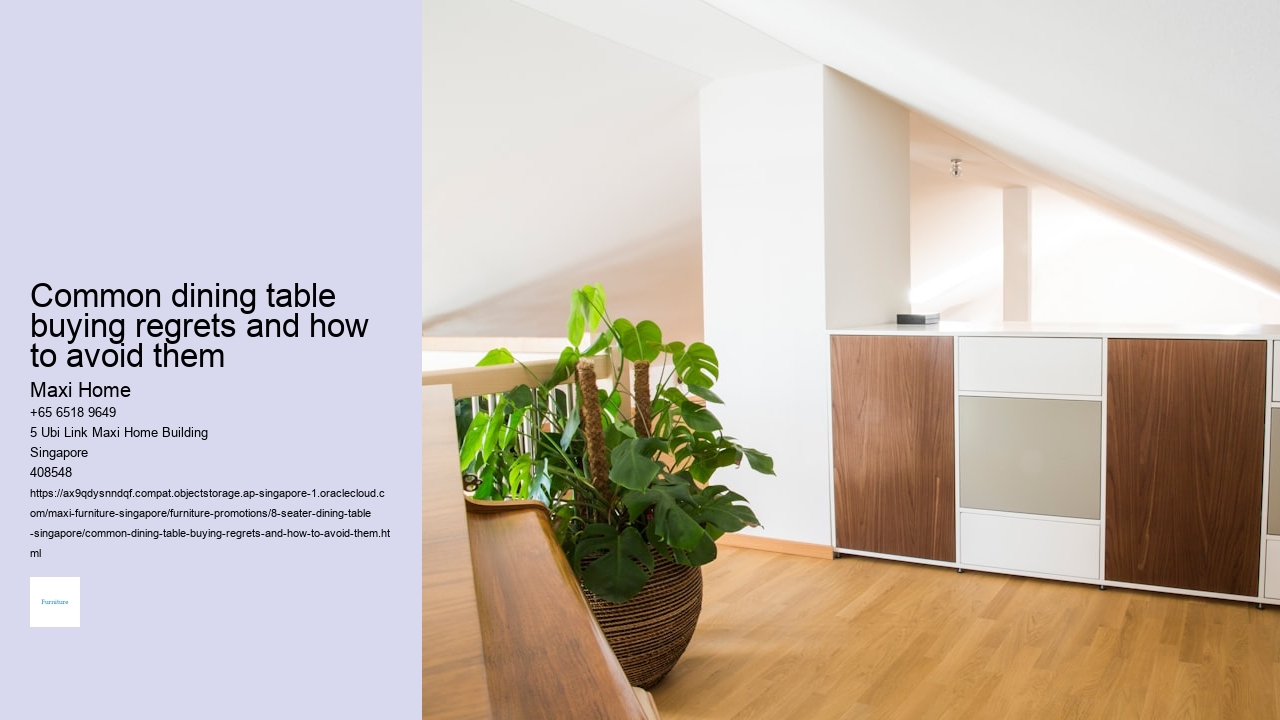 Common dining table buying regrets and how to avoid them