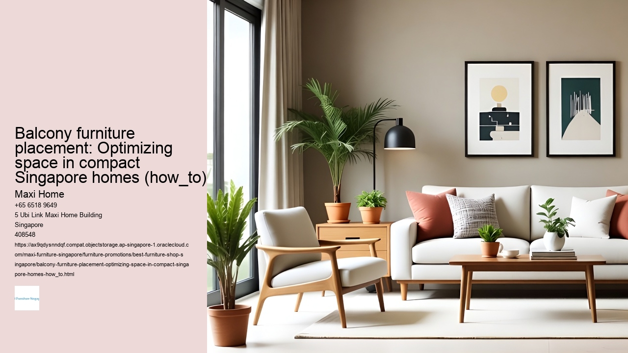 Balcony furniture placement: Optimizing space in compact Singapore homes (how_to) Maxi Home Balcony furniture placement: Optimizing space in compact Singapore homes (how_to)