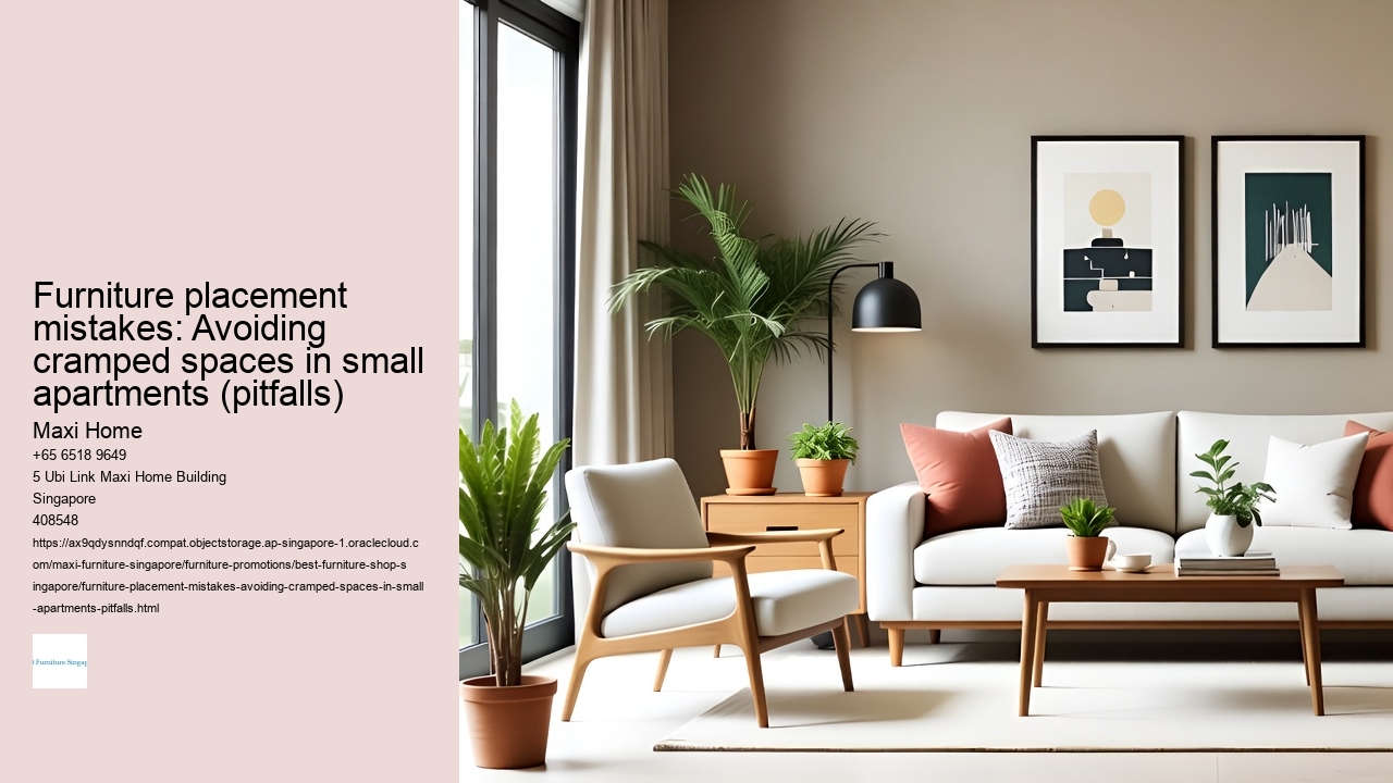 Furniture placement mistakes: Avoiding cramped spaces in small apartments (pitfalls)