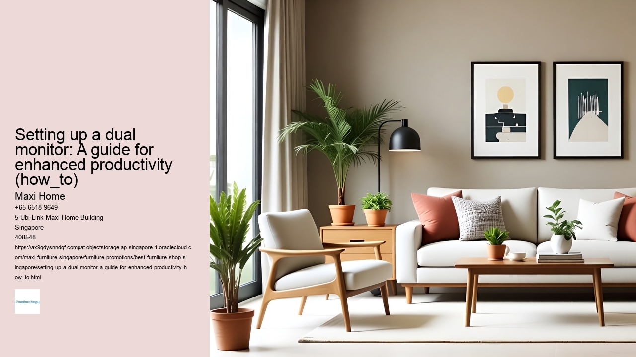 Setting up a dual monitor: A guide for enhanced productivity (how_to)