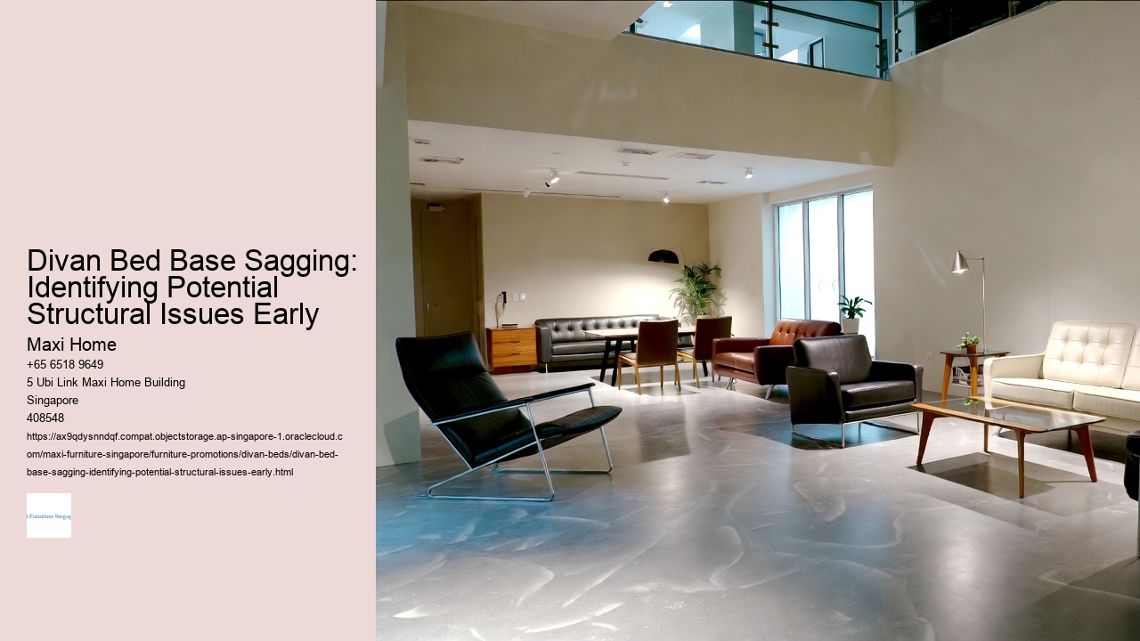 Divan Bed Base Sagging: Identifying Potential Structural Issues Early