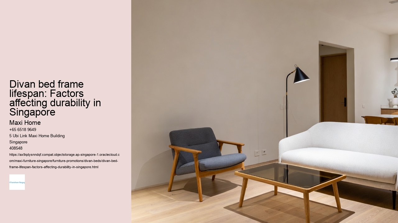 Divan bed frame lifespan: Factors affecting durability in Singapore