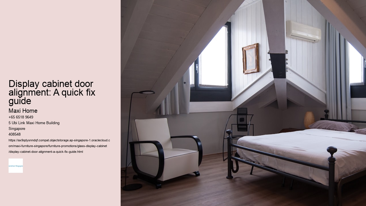 Display cabinet door alignment: A quick fix guide Maxi Home Display cabinet door alignment: A quick fix guide