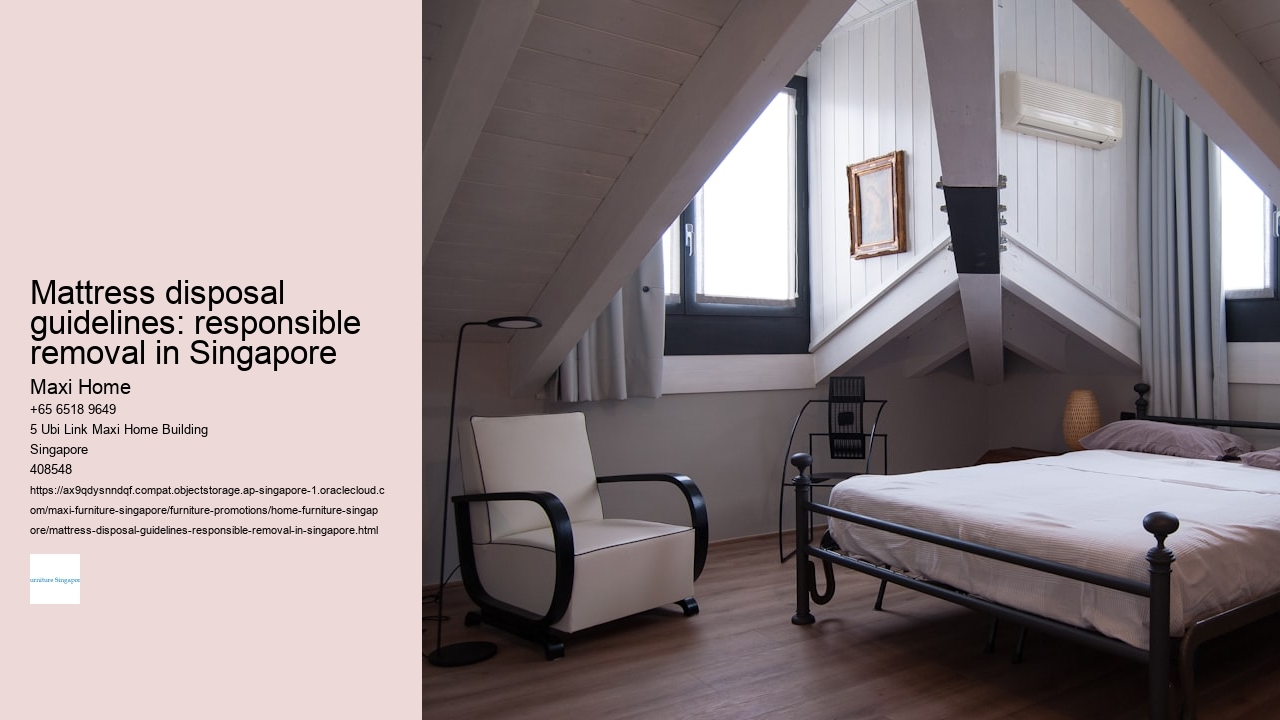 Mattress disposal guidelines: responsible removal in Singapore Maxi Home Mattress disposal guidelines: responsible removal in Singapore