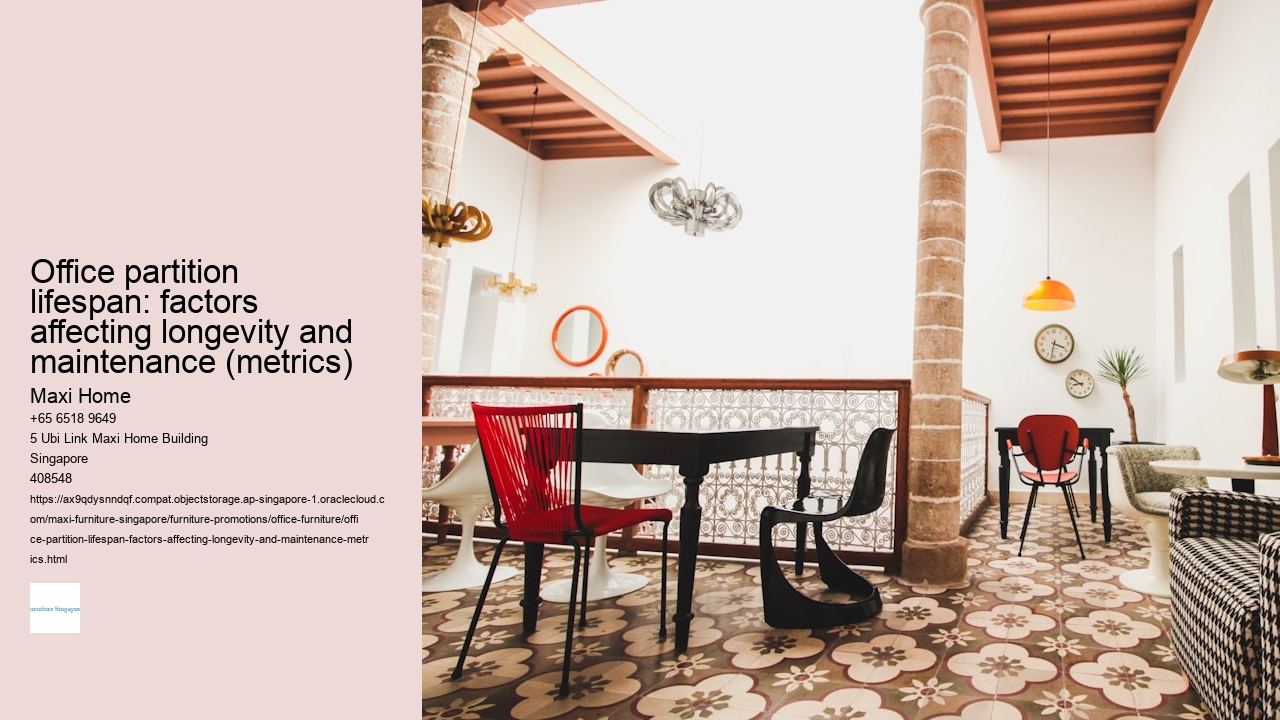 Office partition lifespan: factors affecting longevity and maintenance (metrics)