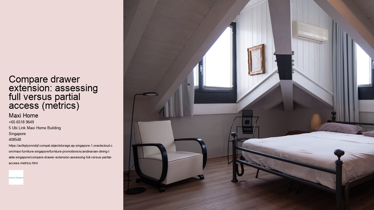 Compare drawer extension: assessing full versus partial access (metrics)