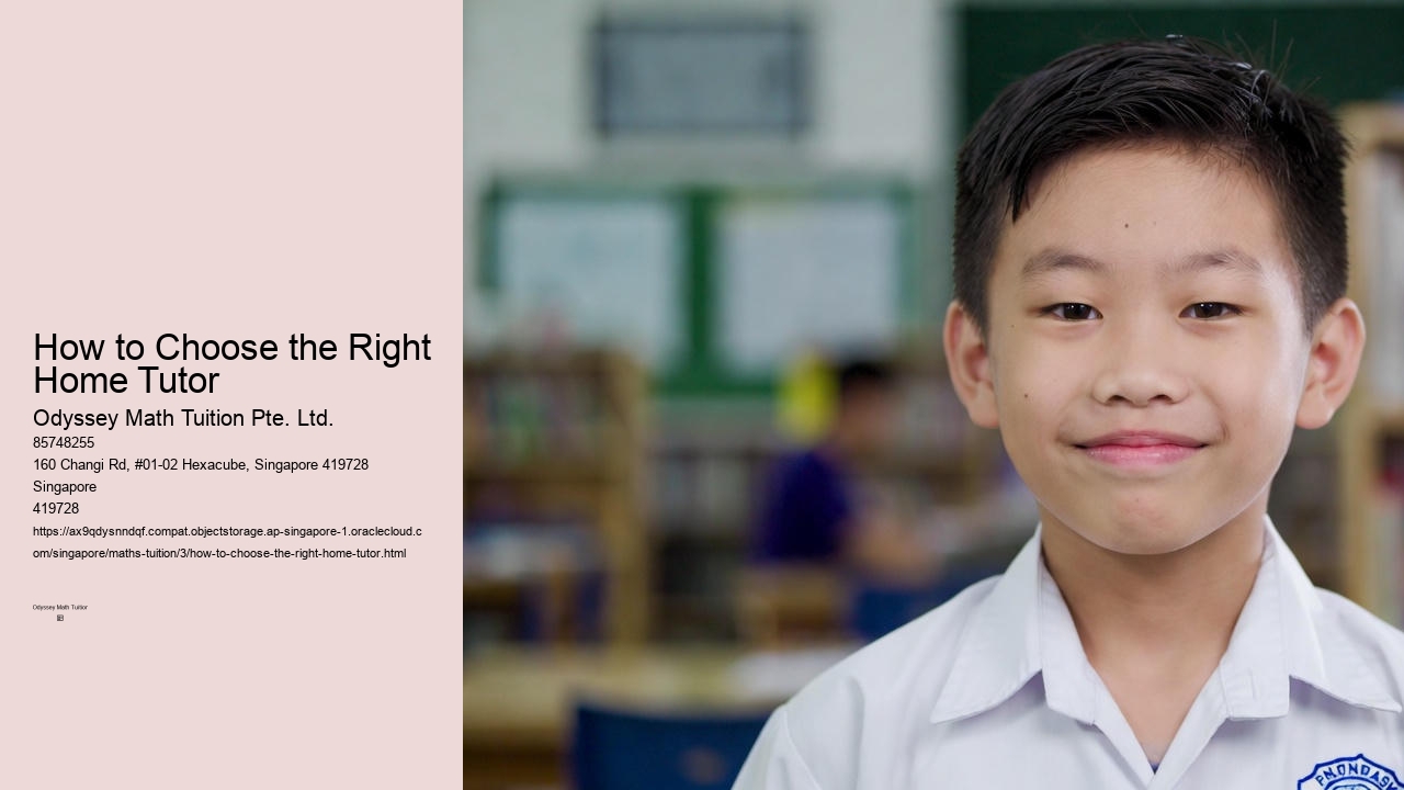How to Choose the Right Home Tutor