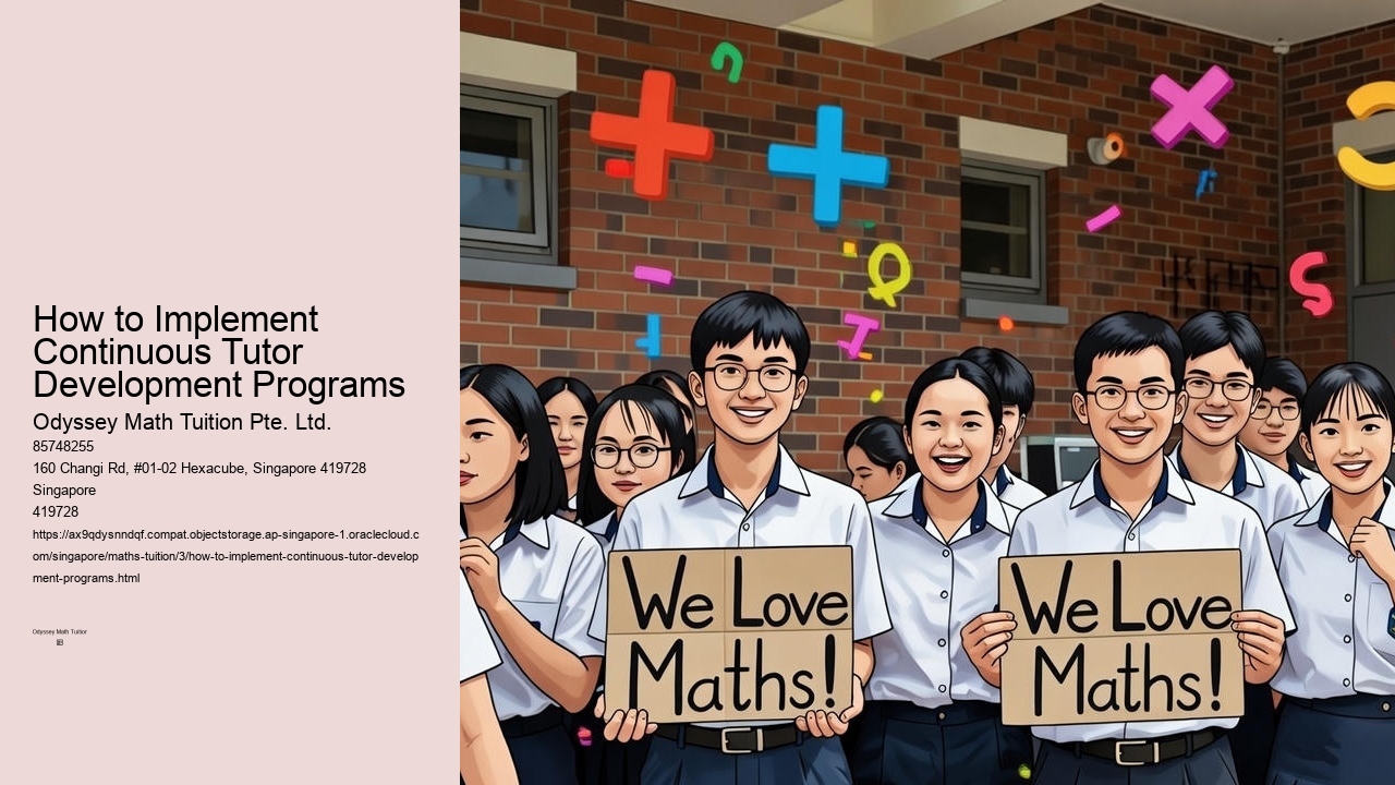 How to Implement Continuous Tutor Development Programs