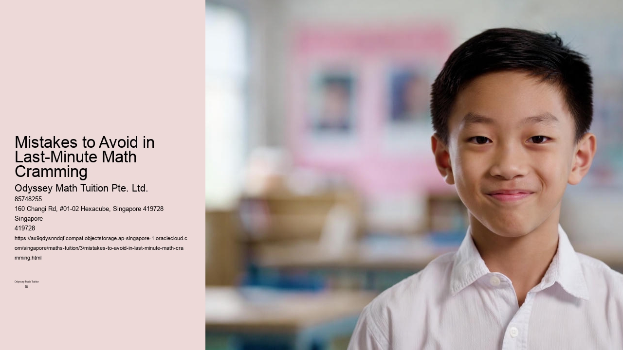 Mistakes to Avoid in Last-Minute Math Cramming